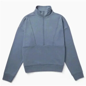 Richer Poorer Stretch Terry Half Zip Pullover